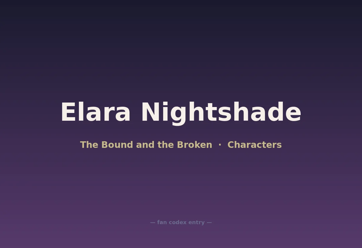 Elara Nightshade