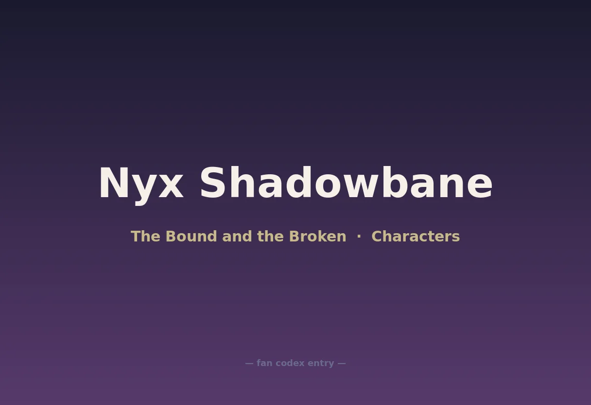 Nyx Shadowbane