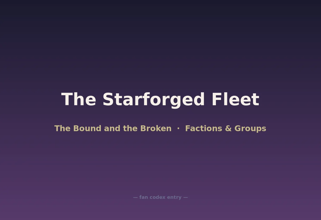 The Starforged Fleet