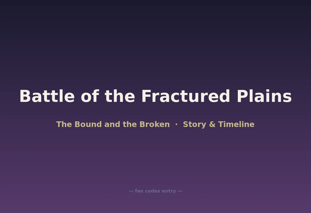 Battle of the Fractured Plains