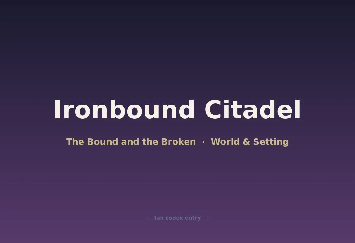 Ironbound Citadel